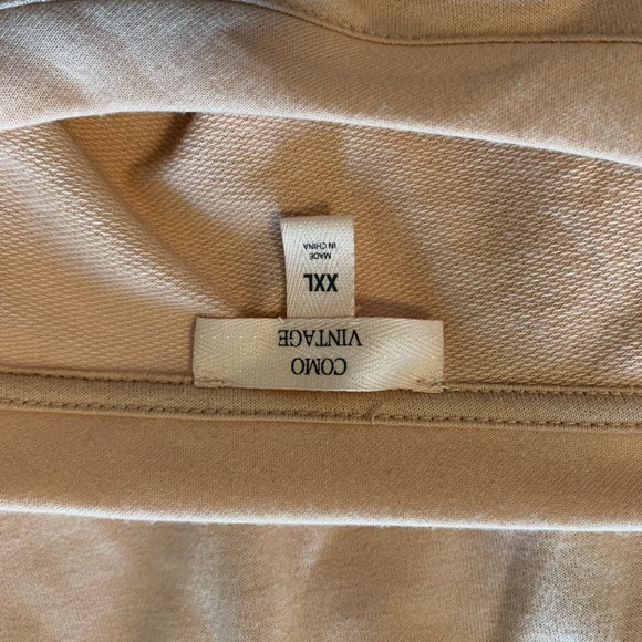 Como Vintage Short Sleeve Shirt Twisted Bottom XXL - Picture 4 of 5
